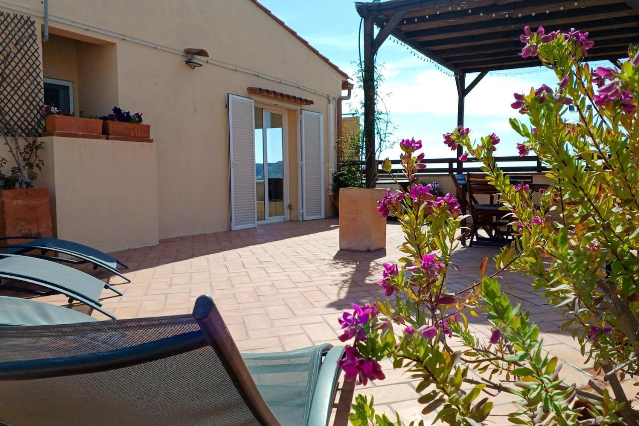 Ferienwohnung Seafront L'Estartit Roof Exterior foto